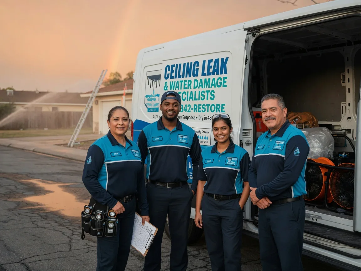Ceiling Leak Cleanup company in Winesburg, OH