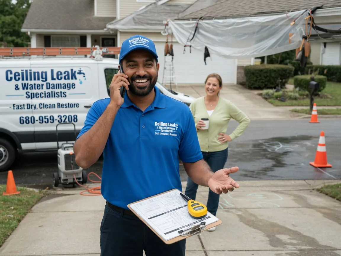 Ceiling Leak Cleanup Winesburg, OH FAQs